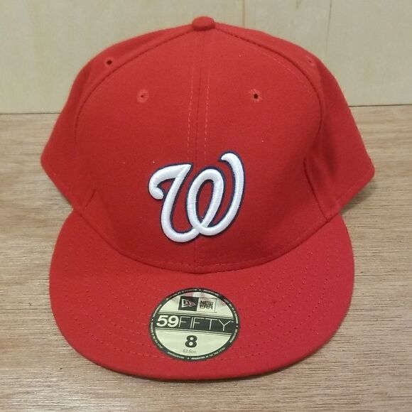 Authentic Washington Nationals hat mens sz 8 / 63.5 cm - Picture 1 of 7